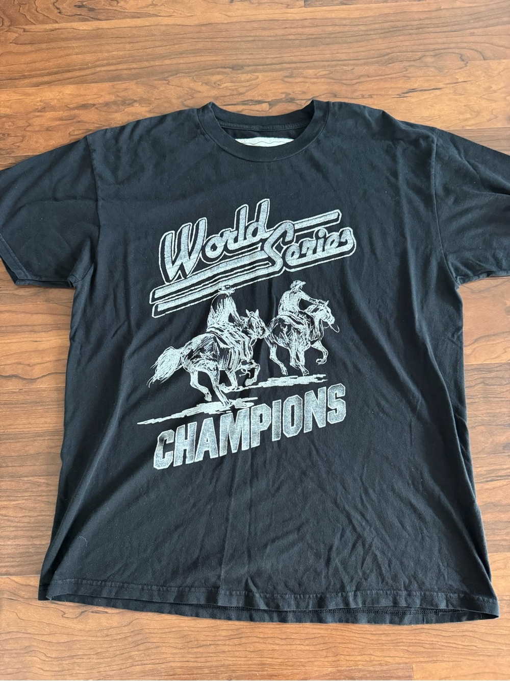 World Series Champions Graphic Tee - Black